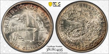 1952 10C Republic MS65