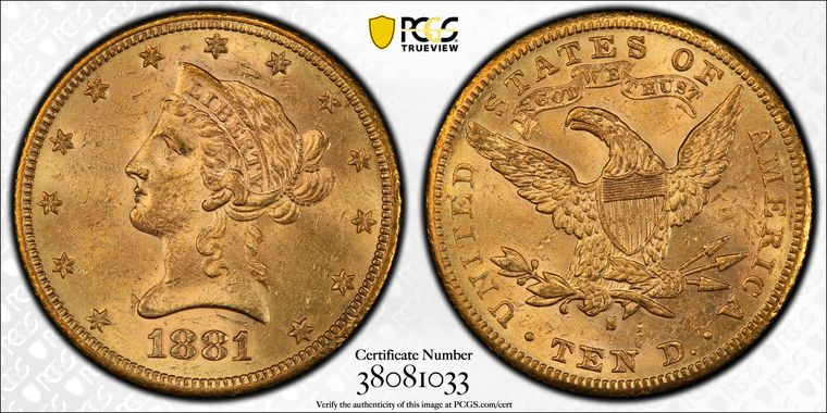 Cert 38081033 - Coin Image