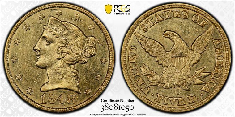 Cert 38081050 - Coin Image