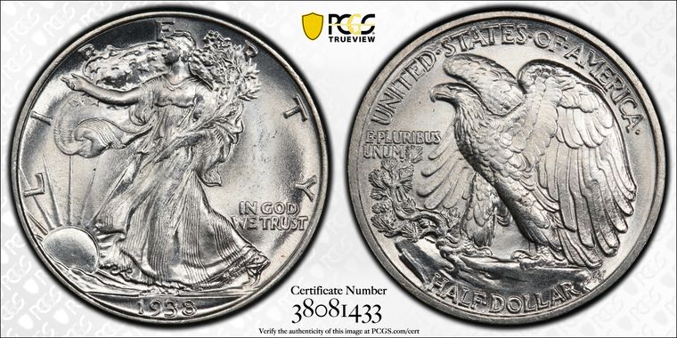 Cert 38081433 - Coin Image