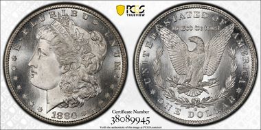 1880-S $1 MS68+