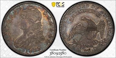 1829 50C AU53
