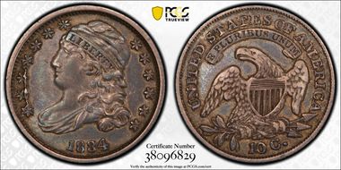 1834 10C JR-3, Large 4 XF45