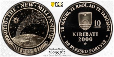 2000-FM $10 New Millennium - Hope PR70DCAM