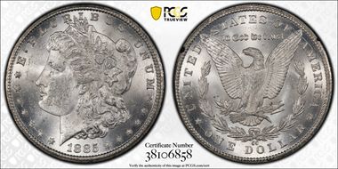 1885-CC $1 GSA Hoard MS61