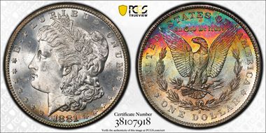 1881-S $1 MS63