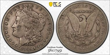 1899-S $1 VF20