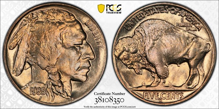 Cert 38108350 - Coin Image