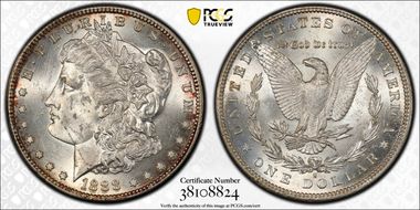 1888-S $1 MS62