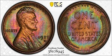 1927-D 1C MS64RB