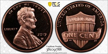 2019-W 1C Shield PR64DCAM