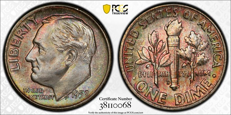 Cert 38110068 - Coin Image