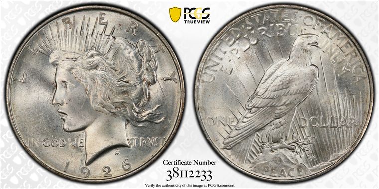 Cert 38112233 - Coin Image