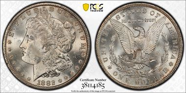 1882-CC $1 MS63