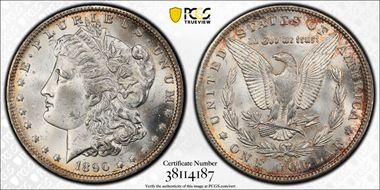 1890-O $1 MS63