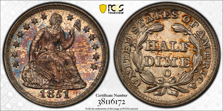 Cert 38116172 - Coin Image