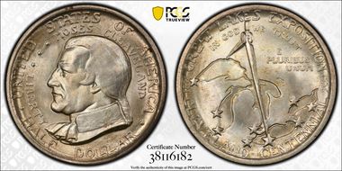 1936 50C Cleveland MS66