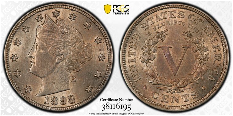 Cert 38116195 - Coin Image