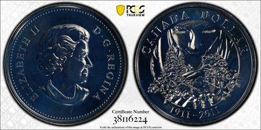 2011 S$1 100th Ann. of Parks MS67