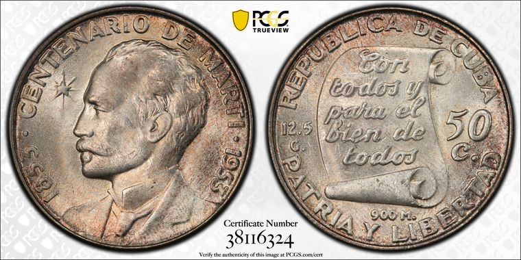 Cert 38116324 - Coin Image