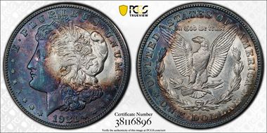 1921-S $1 AU55