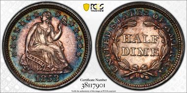 1853 H10C No Arrows AU58