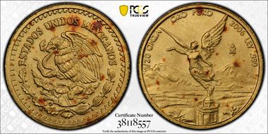 2006-Mo 1/20 oz Libertad Gold MS67