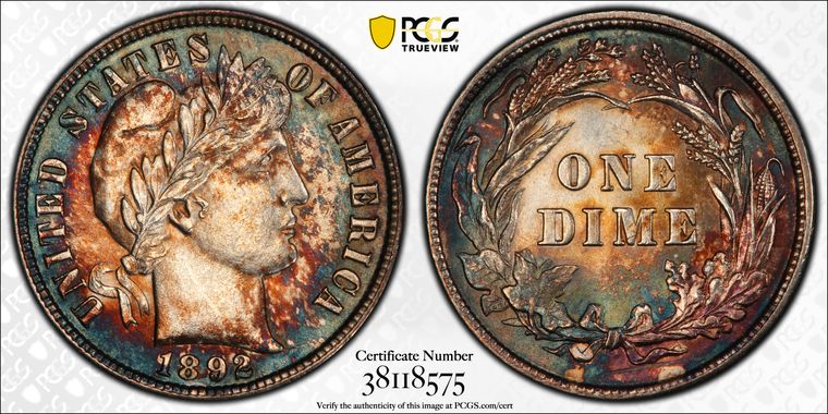 Cert 38118575 - Coin Image