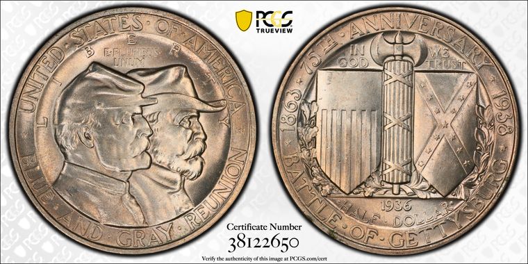 Cert 38122650 - Coin Image