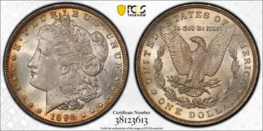 1893 $1 MS64+