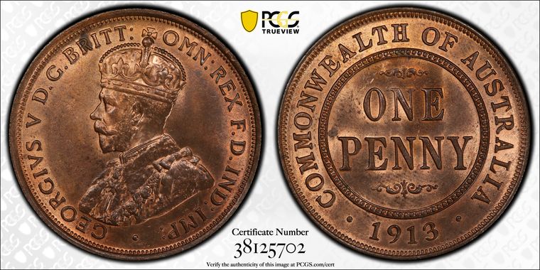 Cert 38125702 - Coin Image