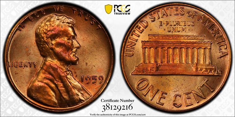 Cert 38129216 - Coin Image