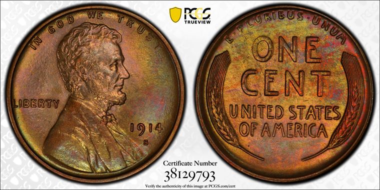 Cert 38129793 - Coin Image