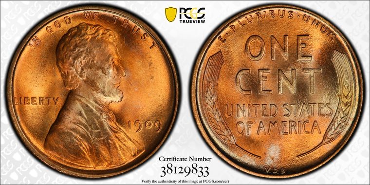 Cert 38129833 - Coin Image