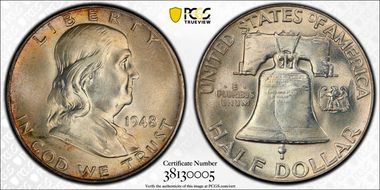 1948 50C MS66+ FBL