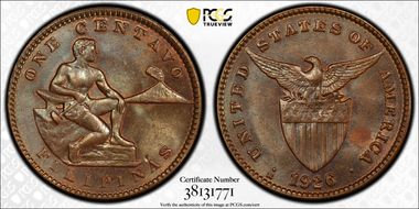 1926-M 1C MS63BN