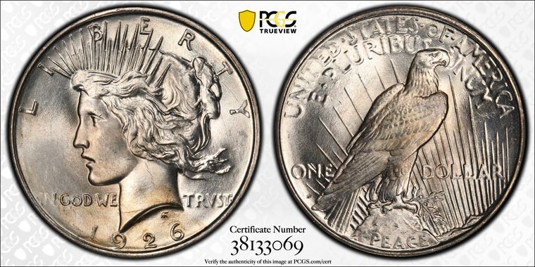 Cert 38133069 - Coin Image