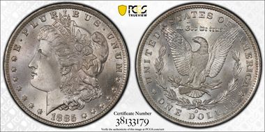 1885-O $1 MS66+