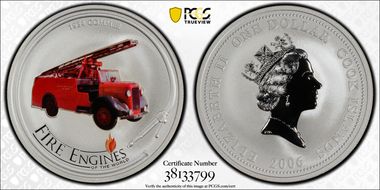 2006 $1 Commer Fire Engine PR69