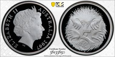 2007 5C Silver PR69DCAM