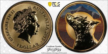 2015 $1 Horrie the Dog MS69