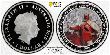 2010-P $1 First Silver Coinage PR69DCAM