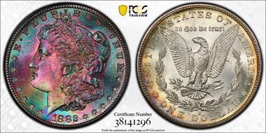 1882-S $1 MS67