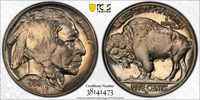 Cert 38141473 - Coin Image