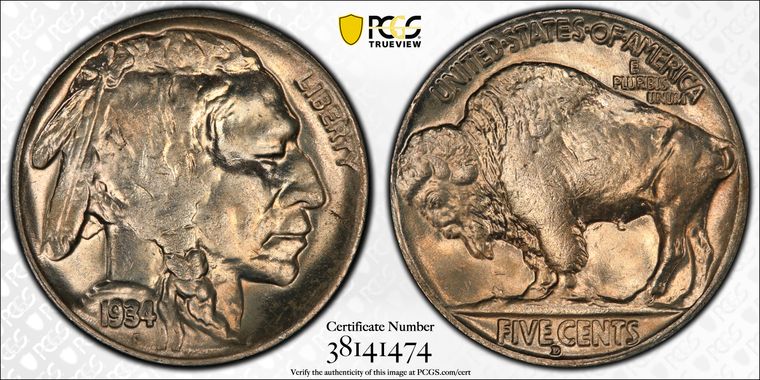 Cert 38141474 - Coin Image