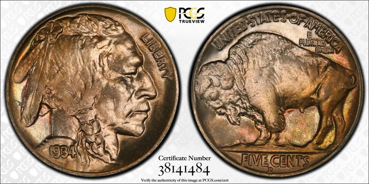 Cert 38141484 - Coin Image