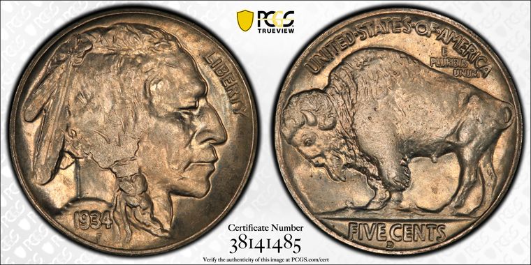 Cert 38141485 - Coin Image