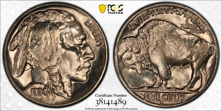 Cert 38141489 - Coin Image