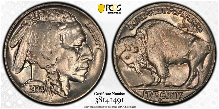 Cert 38141491 - Coin Image