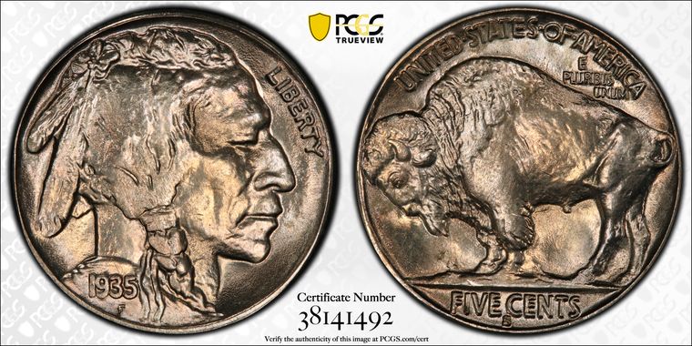 Cert 38141492 - Coin Image